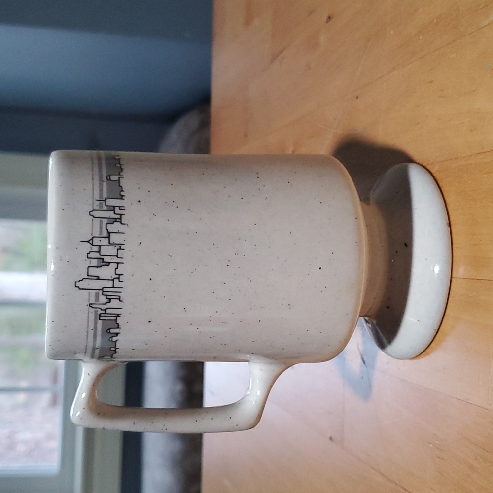 Buffalo Pottery Cityscape ceramic mug